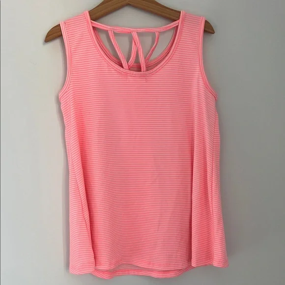 btween Pink Striped Tank Top with Sequin Unicorn - Picture 4 of 15